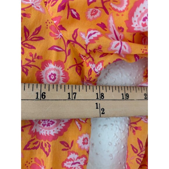 Talbots Petite MP Climbing Jacobean Floral Button-Down Shirt - Picture 6 of 10